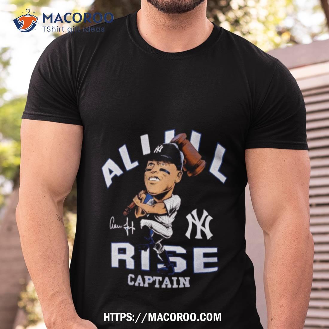 Aaron Judge New York Yankees Caricature Signature Shirt