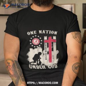 Alabama Crimson Tide One Nation Under God 2023 Shirt