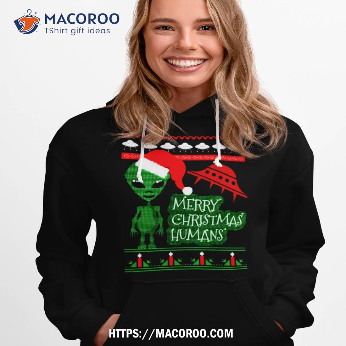 Alien Ufo Ugly Christmas Sweater Shirt Alien Ufo Ugly Christmas Sweater Shirt