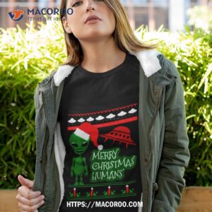 alien ufo ugly christmas sweater shirt tshirt 4