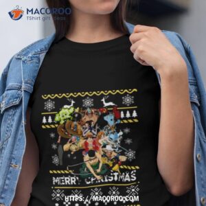 All Characters One Piece Christmas Shirt