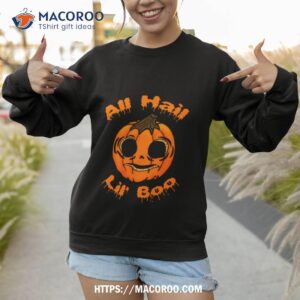 all hail our pumpkin overlord shirt sweatshirt 1
