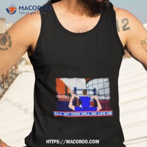 all my sons will be like me watching football tank top 3