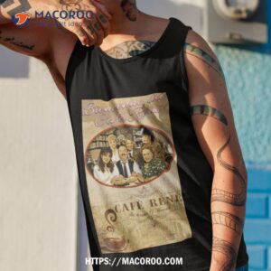 allo allo cafe rene shirt tank top 1
