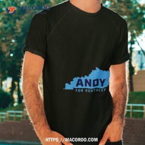 Andy For Kentucky Map Shirt