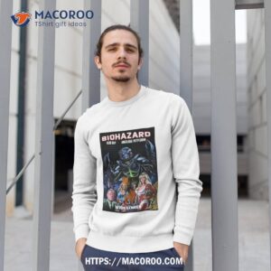 angelique pettyjohn biohazard movie poster shirt sweatshirt 1