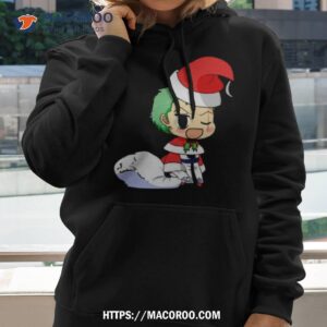 Anime Christmas One Piece Zoro Shirt