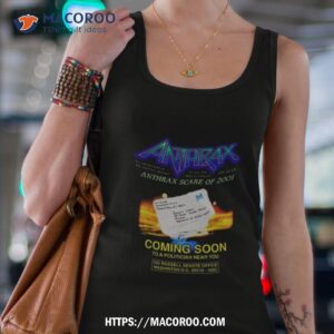 anthrax scare of 2001 coming soon to a politician near you shirt tank top 4