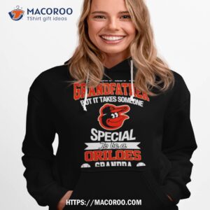 Any Man Can Be A Grandfather But It Takes Someone Special To Be A Baltimore Orioles Shirt