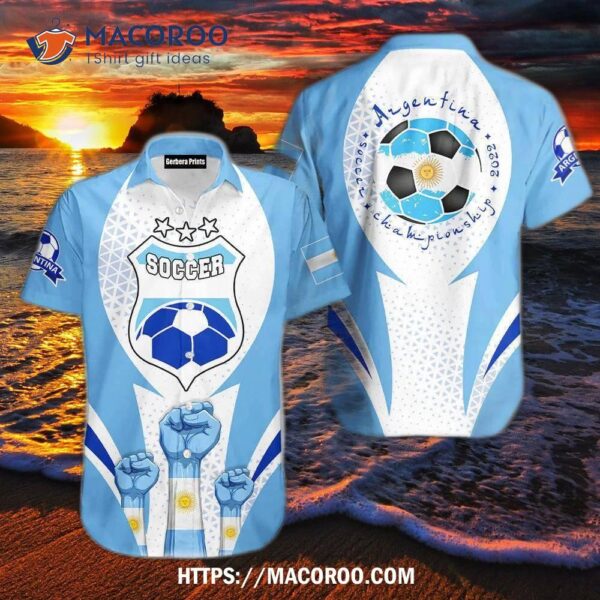 Argentina We Will Be Champion Football Hawaiian Shirt