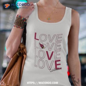 arizona cardinals g iii love graphic shirt tank top 4
