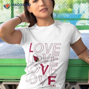 arizona cardinals g iii love graphic shirt tshirt 1