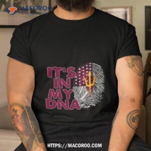 arizona state sun devils football 2023 it s in my dna shirt tshirt
