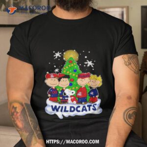 Arizona Wildcats The Peanuts Christmas Tree Sweatshirt