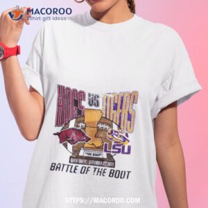 Arkansas Razorbacks Vs Lsu Tigers September 23 2023 Battle Of The Boot Shirt