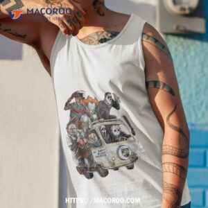 Army Black Knights Horror Movies Characters Bus Halloween 2023 Shirt 3 army black knights horror movies characters bus halloween 2023 shirt tank top 1