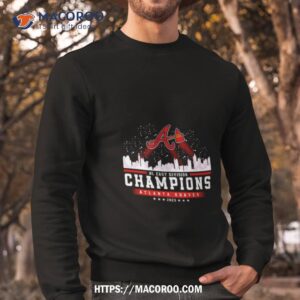 atlanta braves 2023 nl east champions sky city shirt sweatshirt