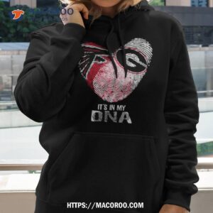 atlanta falcons and georgia bulldogs heart it s in my dna 2023 shirt hoodie 2