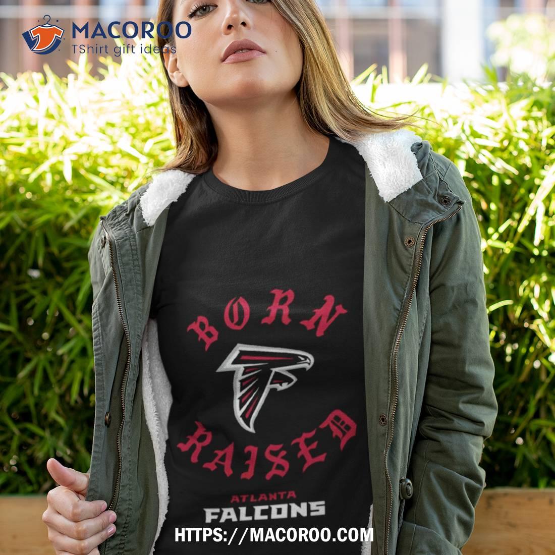 Atlanta Falcons Born X Raised 2023 T Shirt