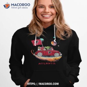 atlanta falcons master yoda driving car star 2023 shirt hoodie 1