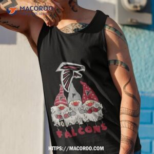 atlanta falcons the gnomes christmas shirt tank top 1