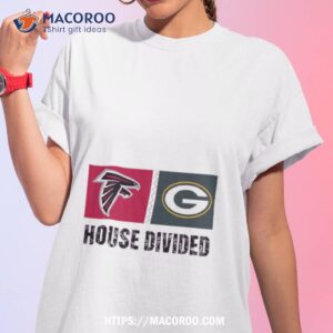 Atlanta Falcons Vs Green Bay Packers House Divided Shirt