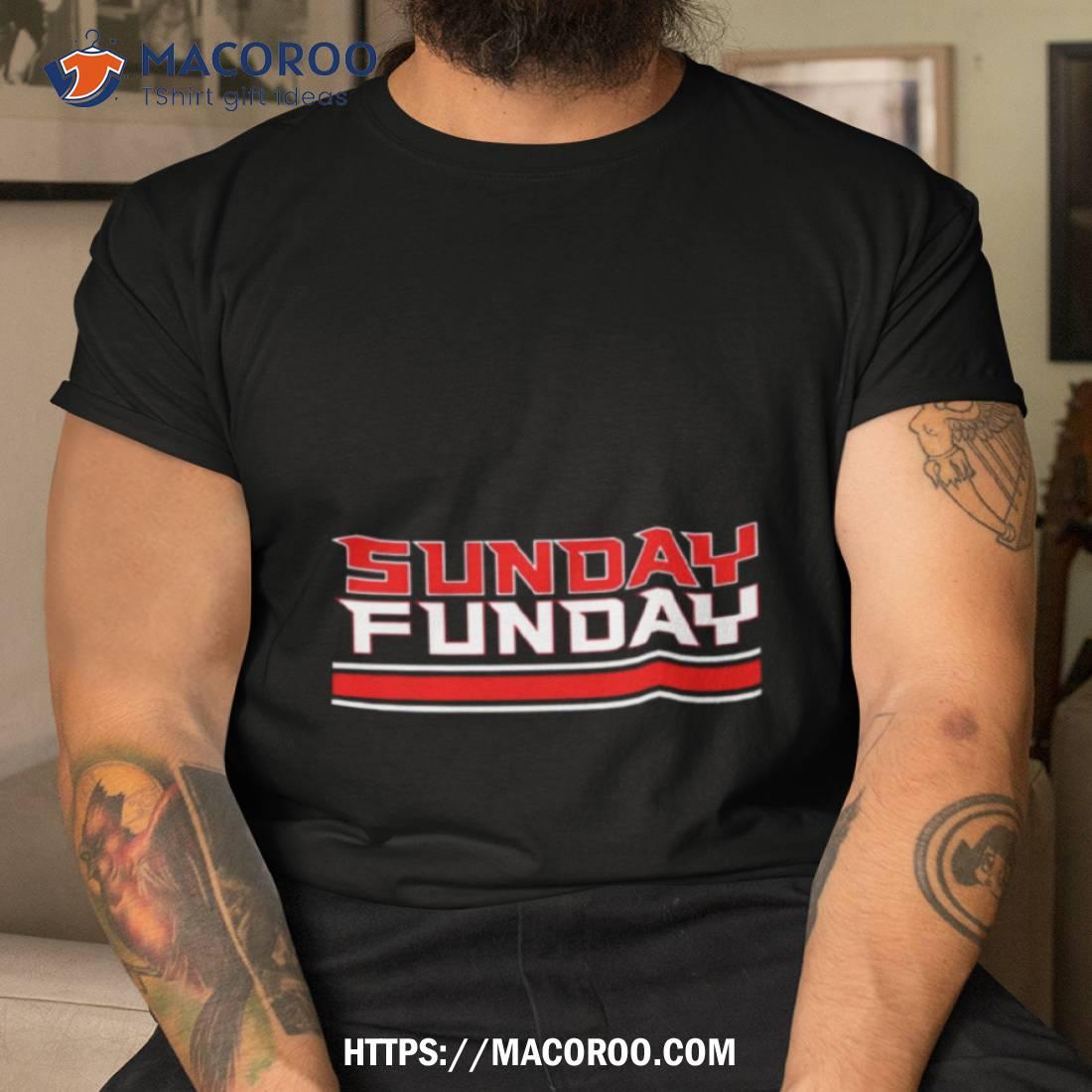 : Sunday Funday T-Shirt I love Sunday Football Gift T