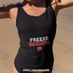 Auburn Football Freeze Warning Shirt