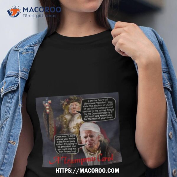 Bah Trump Bug The Ghost Of Christmas Presidenshirt