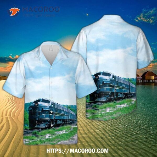 Baltimore And Ohio Railroad Hawaiian Shirt