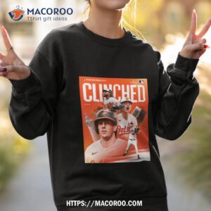 baltimore orioles clinched 2023 postseason playoff mlb shirt sweatshirt 2
