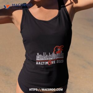 Baltimore Orioles O’s 2023 Skyline Players Name Shirt