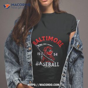 Baltimore Orioles Reaper Baseball 1954 Shirt