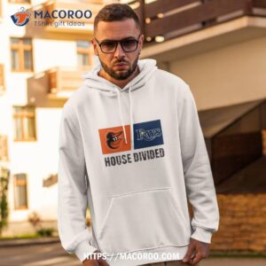 Baltimore Orioles Vs Tampa Bay Rays House Divided Shirt