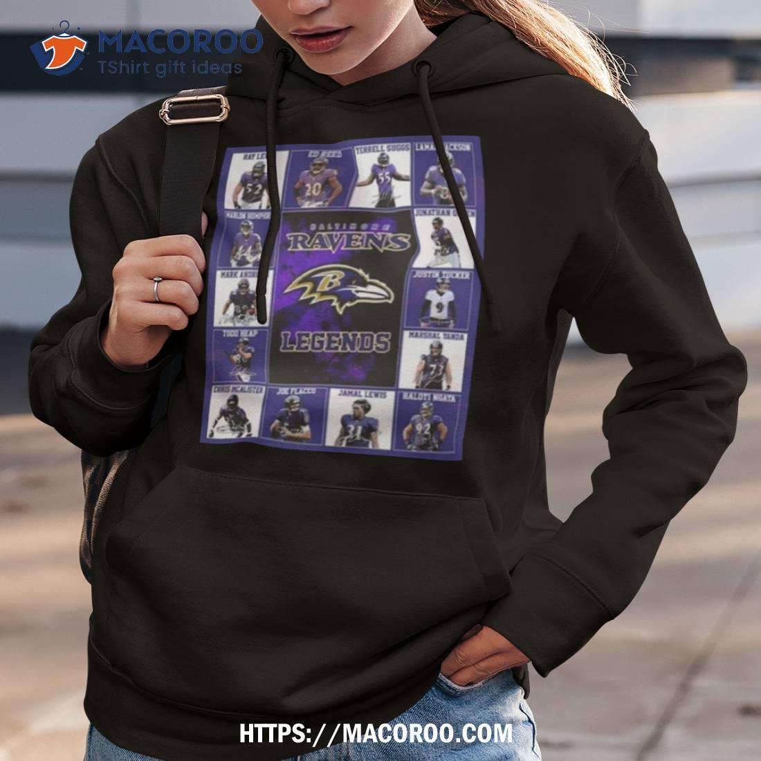 Baltimore Ravens Legends Signatures Shirt, hoodie, longsleeve