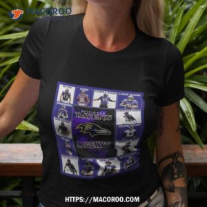 baltimore ravens legends players 2023 signatures shirt tshirt 3