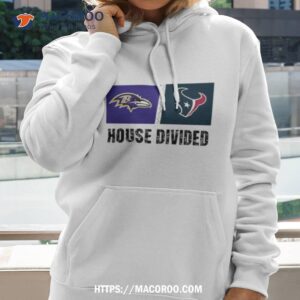 Baltimore Ravens Vs Houston Texans House Divided Shirt 2 baltimore ravens vs houston texans house divided shirt hoodie 2