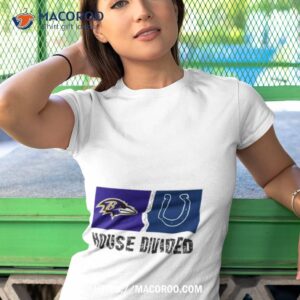 baltimore ravens vs indianapolis colts house divided shirt tshirt 1