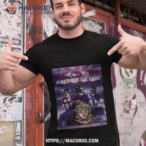 Baltimore Ravens Vs Tennessee Titans Flock To London Event Schedule 2023 T Shirt