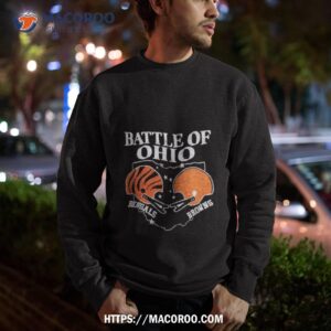 battle of ohio cincinnati bengals and cleveland browns 2023 shirt sweatshirt