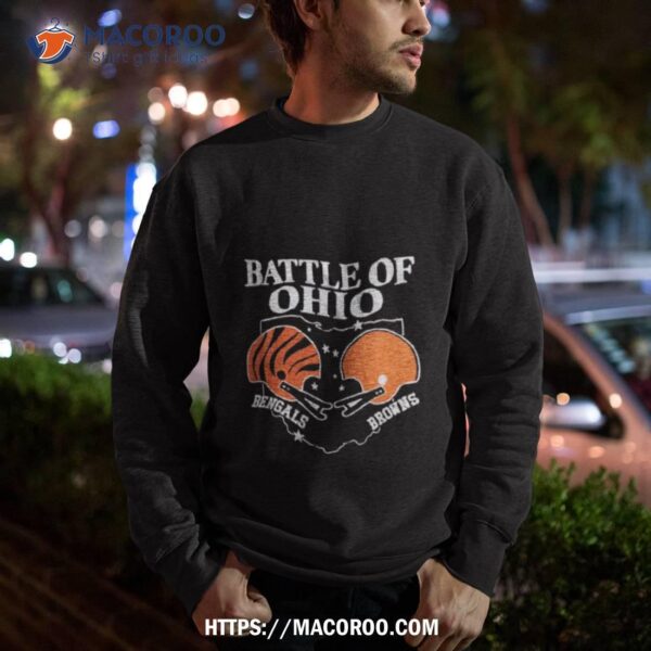 Battle Of Ohio Cincinnati Bengals And Cleveland Browns 2023 Shirt