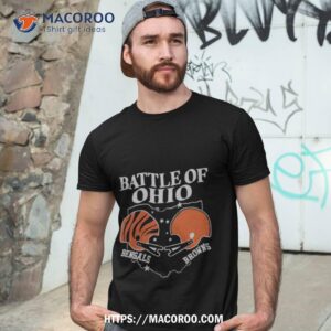 battle of ohio cincinnati bengals and cleveland browns 2023 shirt tshirt 3