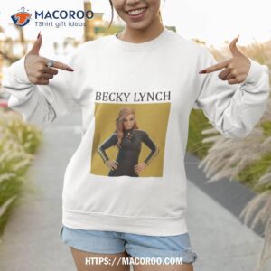 becky lynch fortnite the man unisex shirt sweatshirt 1