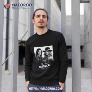 Becky Lynch Vs Trish Stratus Inside Of A Steel Cage At Wwe Payback Classic Shirt 2 becky lynch vs trish stratus inside of a steel cage at wwe payback classic shirt sweatshirt 1