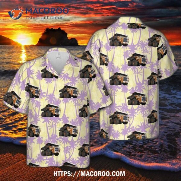 Belaz 75600 Mining Dump Truck Hawaiian Shirt