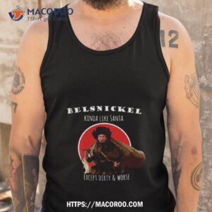 belsnickel christmas shirt tank top