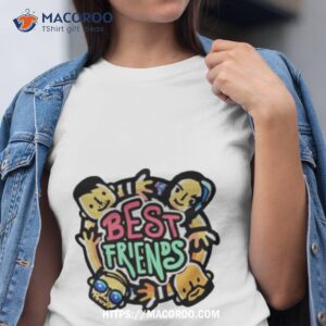 Best Friends Rainbow Stripe Shirt