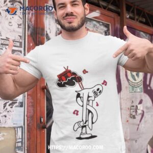 Black And White Cool Dancing Ghosshirt