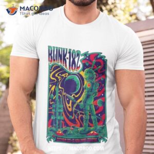 Blink 182 19 09 2023 Prague O2 Arena Czech Republic Poster Shirt