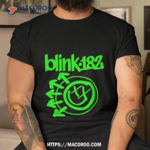 Blink 182 One More Time Green Logo Cassette Shirt